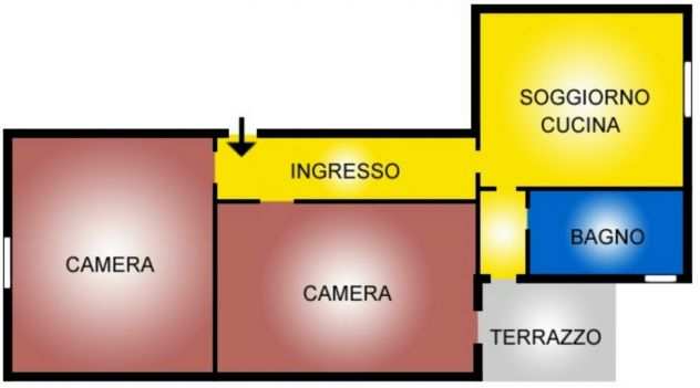 AFFITTO TRILOCALE BOLOGNA ADIACENZE S. ORSOLA