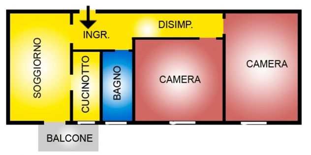 AFFITTO TRILOCALE BOLOGNA SAN DONATO