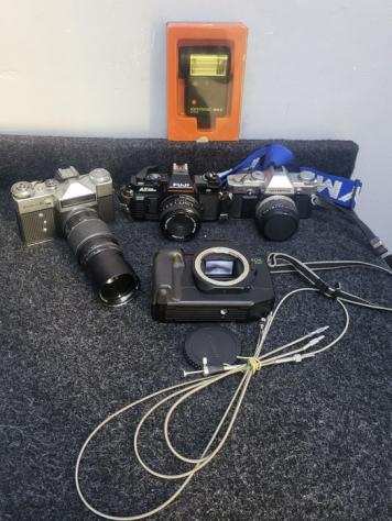Agfa, Canon, Fuji, Olympus, Zenit AX, OM F, E, flash, EOS 630, Fotocamera analogica
