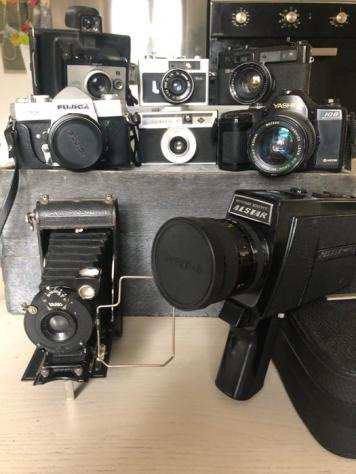 Agfa, Fujica, Polaroid, Ricoh, Yashica, Alstar , Talbot Vari modelli Fotocamera medio formato