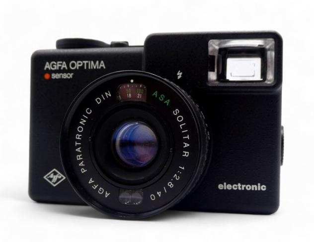 Agfa OPTIMA Sensor Eletronic  Flash Unomat B20C Fotocamera compatta analogica