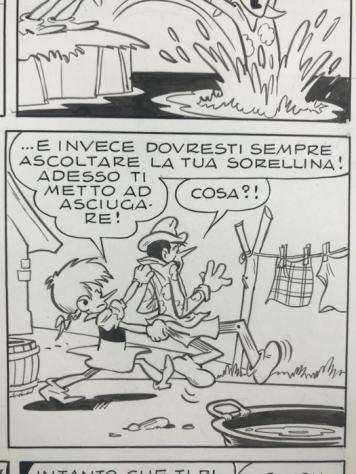 Agnello, Gianni - 1 Original page - La Sorella di Pinocchio - 1964