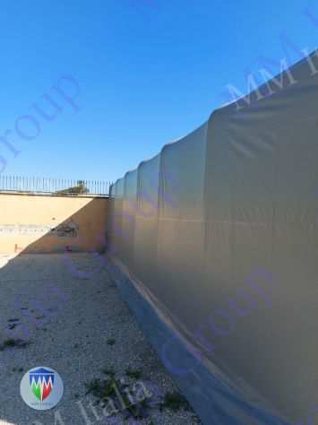 Agritunnel Tunnel a Gamba Dritta 8 x 12 x 5,12 mt. uso Industriale Rimessaggio