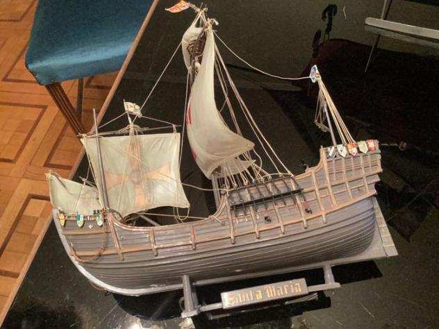 AHC Models 143 - 1 - Modellino di nave - Modellino della Caravella di Cristoforo Colombo quotSanta Mariaquot