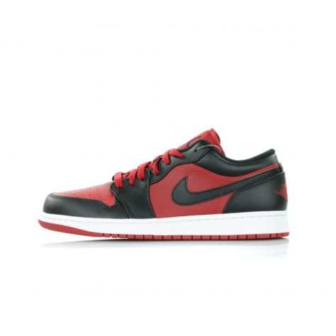 Air Jordan nere e rosse basse