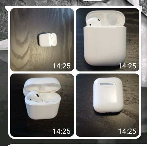 Air pods originali per iPhone con solo 1 auricolare occasione vedi foto Cell 338