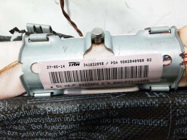 AIRBAG A TENDINA LATERALE PASSEGGERO CITROEN C3 Serie 9802840980 (0915)