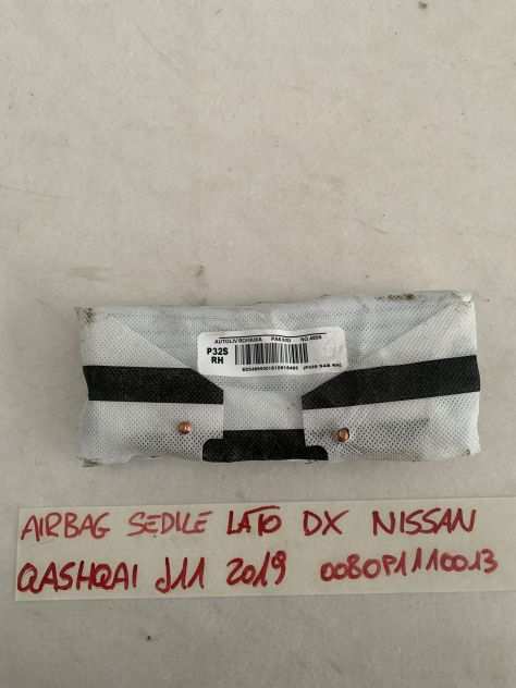 Airbag sedile lato destro nissan qashqai J11 renault kadjar 2019 0080P1110013