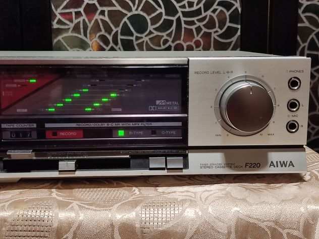 Aiwa AD-F220 Piastra A Cassette - 2 Testine