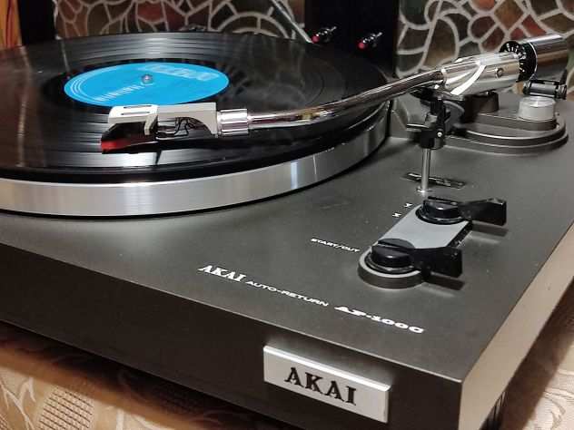 Akai AP-100C Piatto Semi-Automatico Trazione A Cinghia