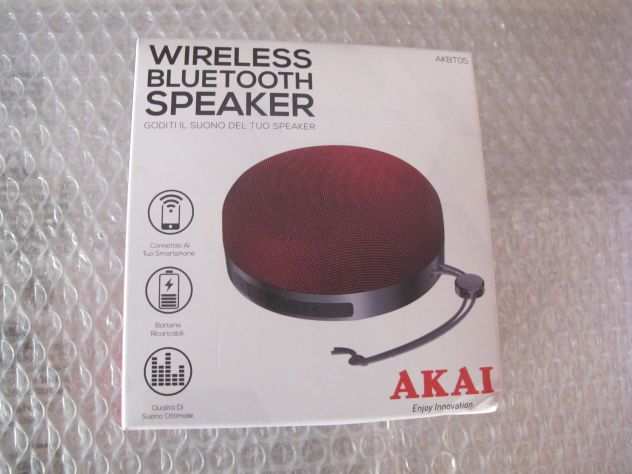 AKAI speaker wireless Bluetooth