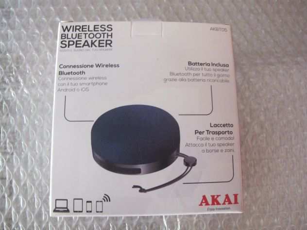 AKAI speaker wireless Bluetooth