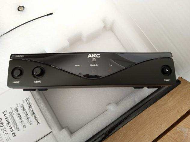 AKG - Wms 420 Presenter Set Radiomicrofono - Microfono a condensatore, Varie attrezzature (come mostrato in descrizione)