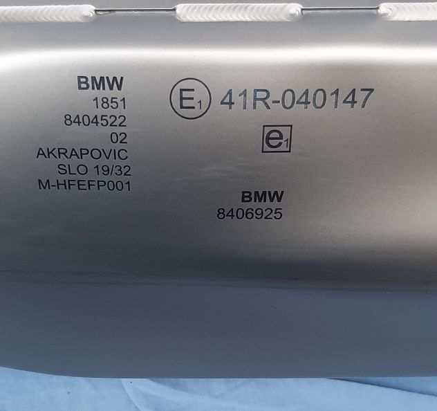 Akrapovic BMW 1250 GS - 2020