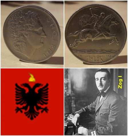 Albania, 1 lek 1926.