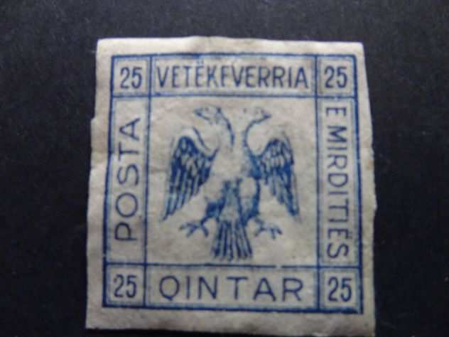 ALBANIA-Repubblica MIRIDITA 1921 francobolli