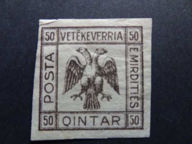 ALBANIA-Repubblica MIRIDITA 1921 francobolli
