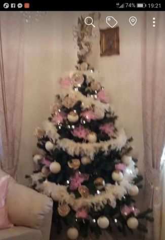 Albero di Natale addobbato