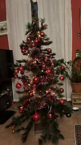 Albero Natale finto 180 cm.