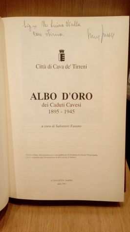 Albo dOro dei Caduti di Cava dei Tirreni, dal 1895 al 1945,caduti di Guerra