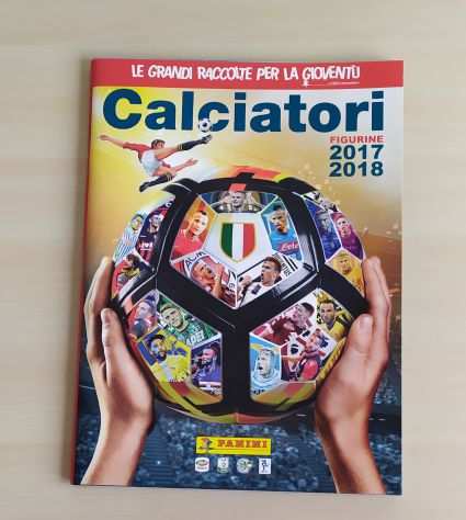 album figurine calciatori 2017 2018 nuovo Panini