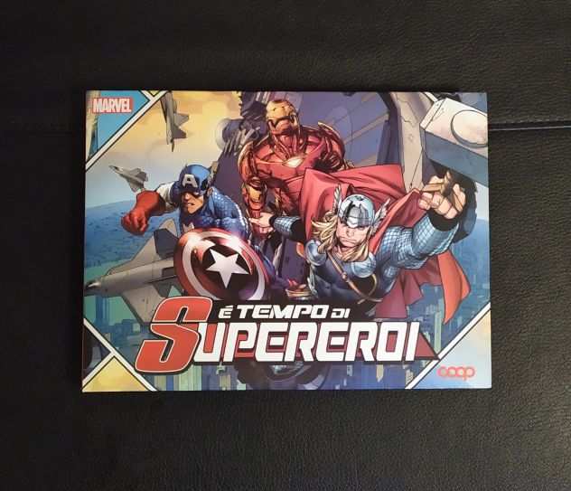 ALBUM MARVEL E TEMPO DI SUPEREROI COOP 2013