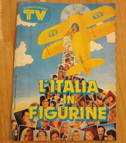 Album originale Tv Sorrisi e Canzoni, ldquoLrsquoItalia in Figurinerdquo, del 1985