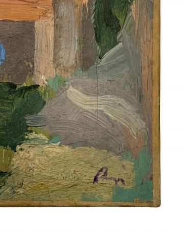 Aldo Rugi pittore quadro olio su tela natura morta