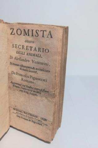 Aleffandro Venturini - ZOMISTA ouero Secretario degli animali - 1648