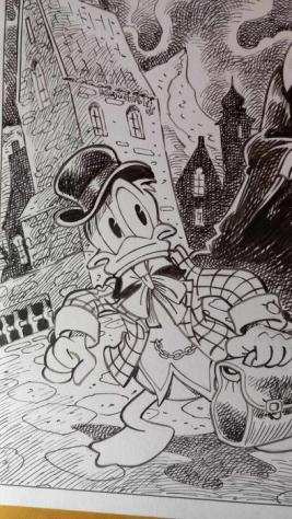 Alessandro Gottardo - 1 Original drawing - Donald Duck - quotBenvenuto in Transilvaniaquot - 2023