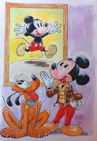 Alessandro Gottardo - 1 Watercolour - Mickey Mouse - quotMickey ieri e oggiquot - 2023