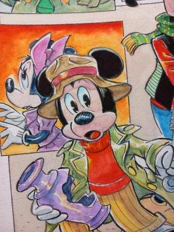 Alessandro Gottardo - 1 Watercolour - Mickey Mouse - quotThriller a Topoliniaquot - 2022
