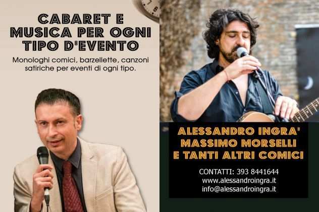 Alessandro Ingragrave Spettacoli Cabaret a Calamandrana