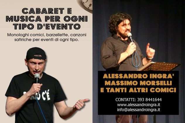 Alessandro Ingragrave Spettacoli Cabaret Barzellette a Sommo