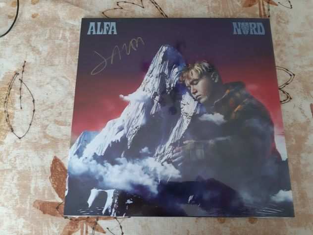 Alfa - nord (pop rap 2021) vinile color ghiaccio (AUTOGRAFATO)