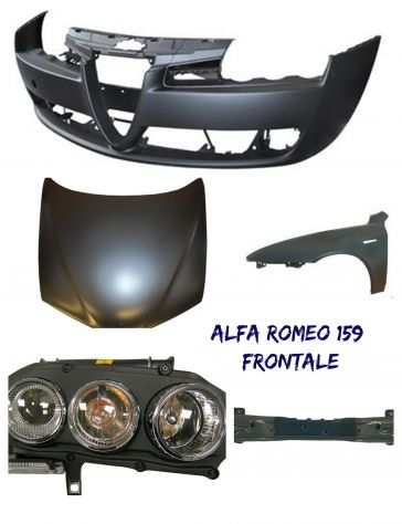 Alfa Romeo 159 fanale paraurti cofano parafango radiatore 2005-2013