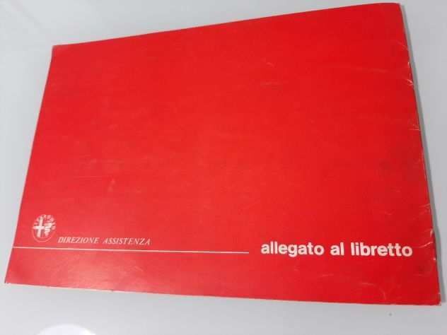 ALFA ROMEO ALFASUD GIARDINETTA USO E MANUTENZIONE ANNO 1975 ORIGINALE