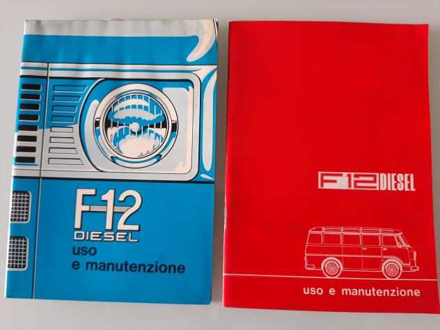 ALFA ROMEO F 12 DIESEL ANNO 1977  1973 USO E MANUTENZIONE ORIGINALE