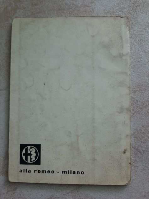 ALFA ROMEO GIULIA 1600 TI ANNO 1963 ORIGINALE