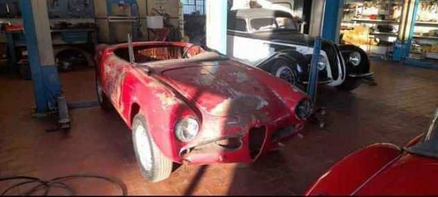 Alfa Romeo Giulietta spider 1.3 da restauro anno 60
