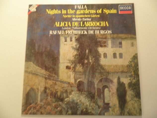 Alicia De Larrocha ndash Nights In The Garden Of Spain (Decca)