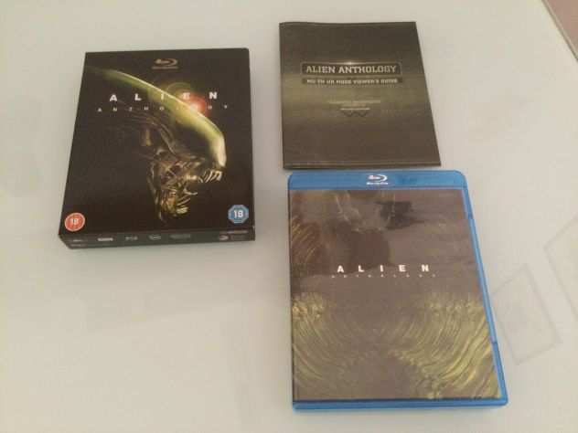 ALIEN ANTHOLOGY, 4 blu ray e 2 DVD.