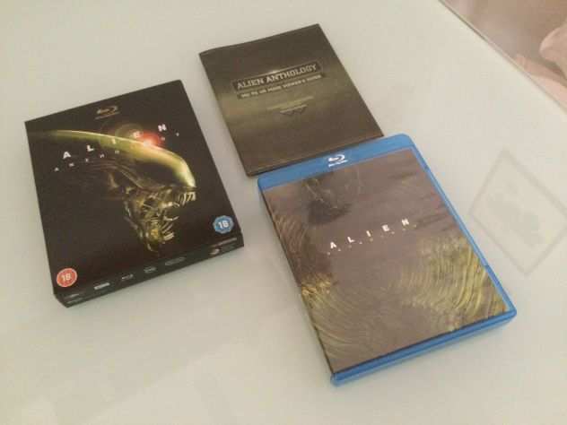 ALIEN ANTHOLOGY, 4 blu ray e 2 DVD.