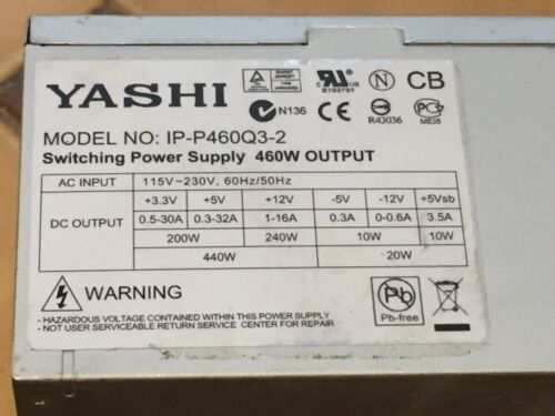 Alimentatore yashi il-p460q3-2 460watt