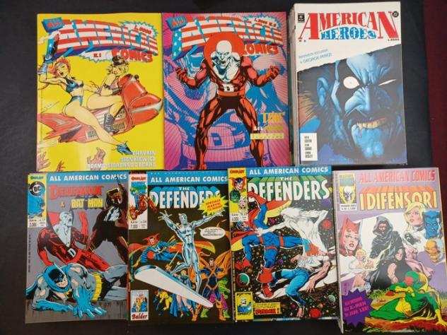 All American Comics - American Heroes - 55x Albi - Brossura - Prima edizione - (19891991)