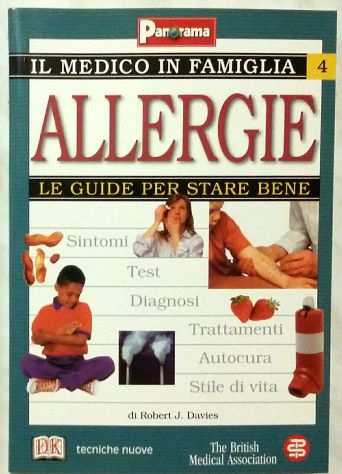 Allergie di Robert J.Davies Ed.Arnoldo Mondadori su licenza Tecniche nuove, 2002