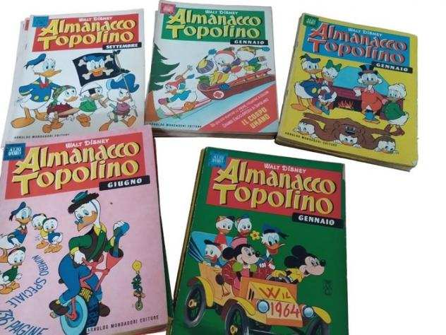 Almanacchi Topolino - 21 Albi vari numeri delle annate - Brossura - Prima edizione - (19601964)