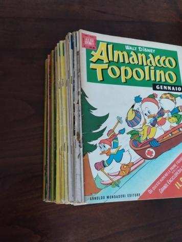 Almanacchi Topolino - 21 Albi vari numeri delle annate - Brossura - Prima edizione - (19601964)