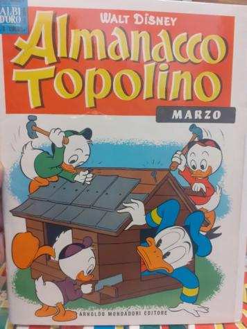 almanacco topolino N. 1  12 - Annata completa  album figurine completo il corpo umano - 13 Comic - Prima edizione - 1961
