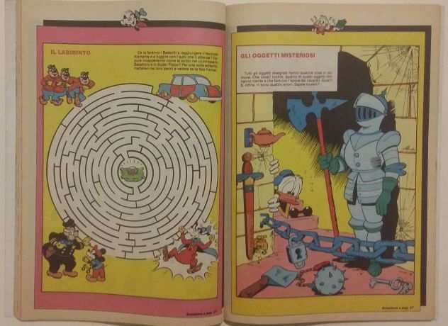 Almanacco Topolino n.302 Walt Disney Ed.Arnoldo Mondadori, febbraio 1982 perfett